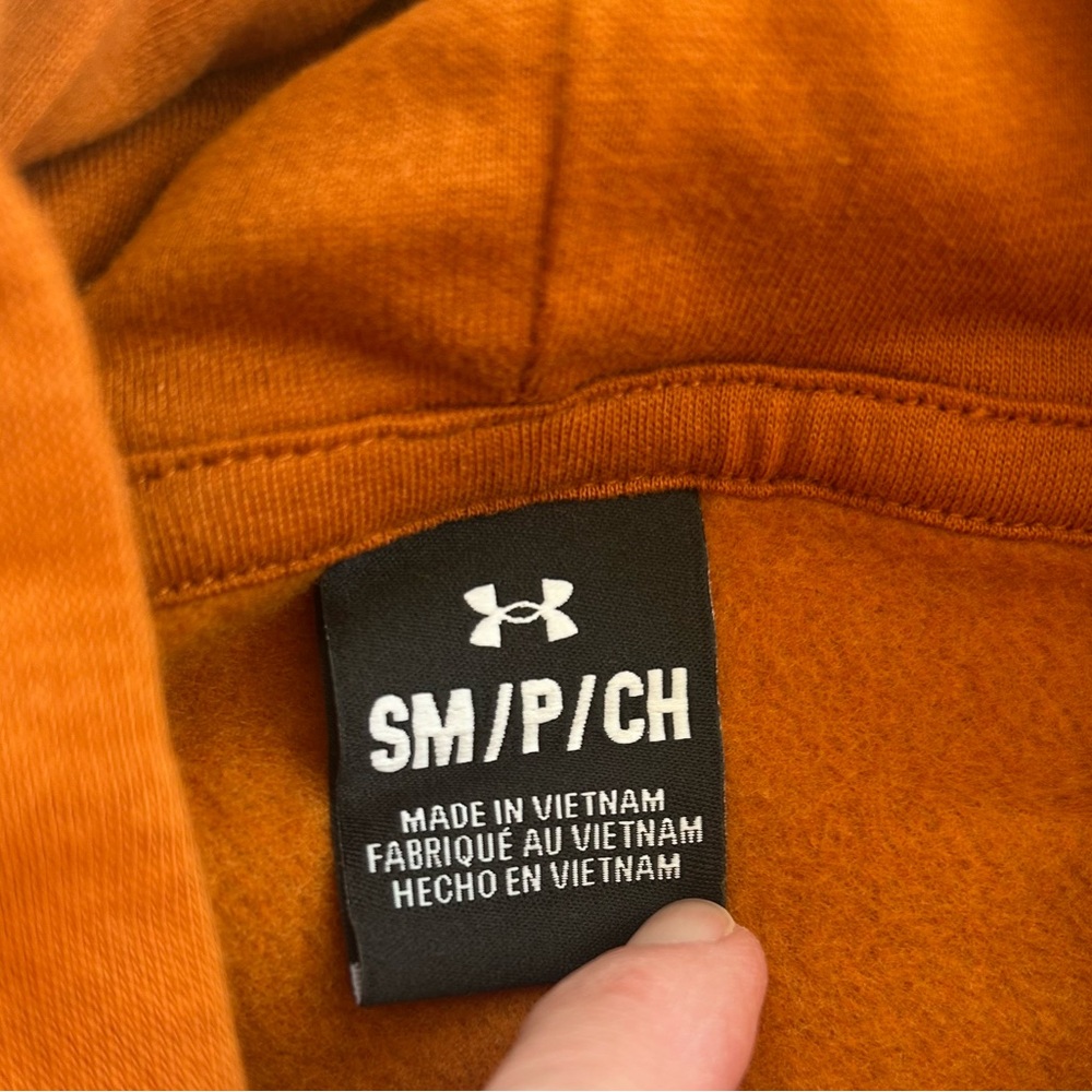Under Armour pullover orange women’s hoodie. New with tags - Picture 4 of 4
